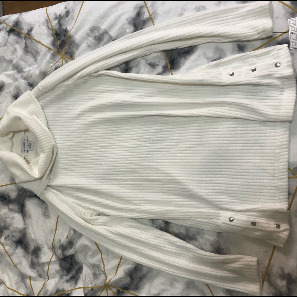 White turtleneck